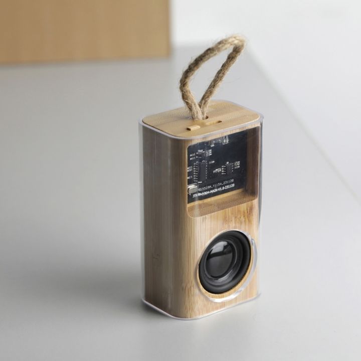 Głośnik bluetooth transparentny WIT - Beżowy