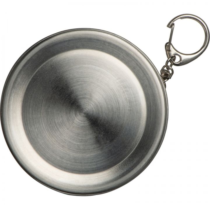 Kubek stalowy składany 250 ml HEATHER - Szary