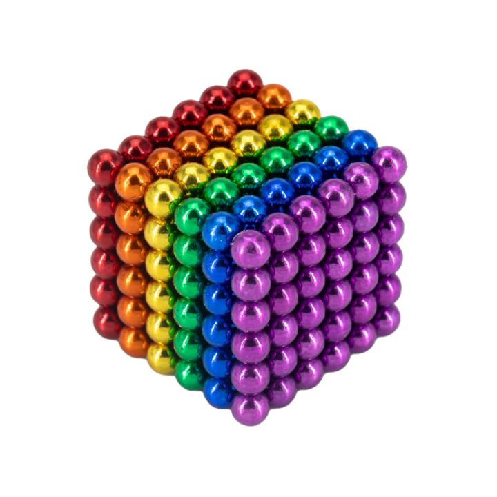 Neocube tęczowe kulki magnetyczne - Wielokolorowy