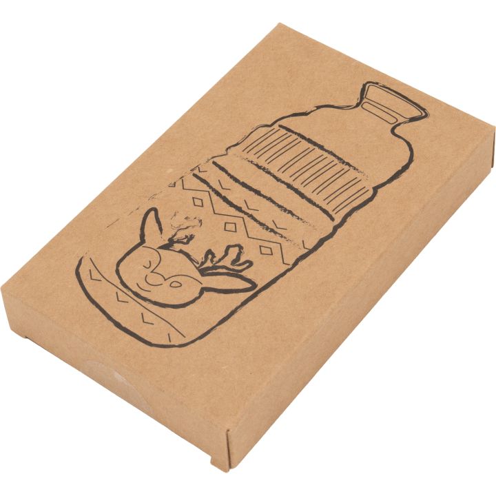 Ogrzewacz w świątecznym pokrowcu ROMEO - Czerwony