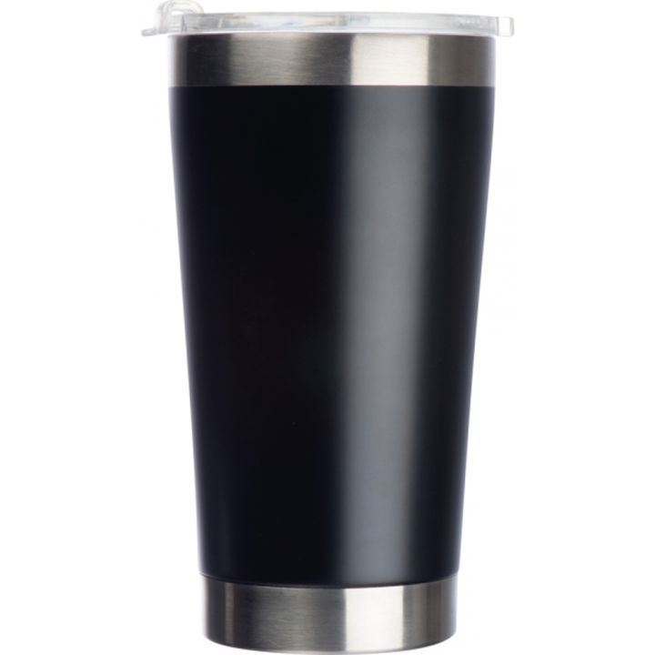 Kubek termiczny 500 ml KORNEL - Czarny