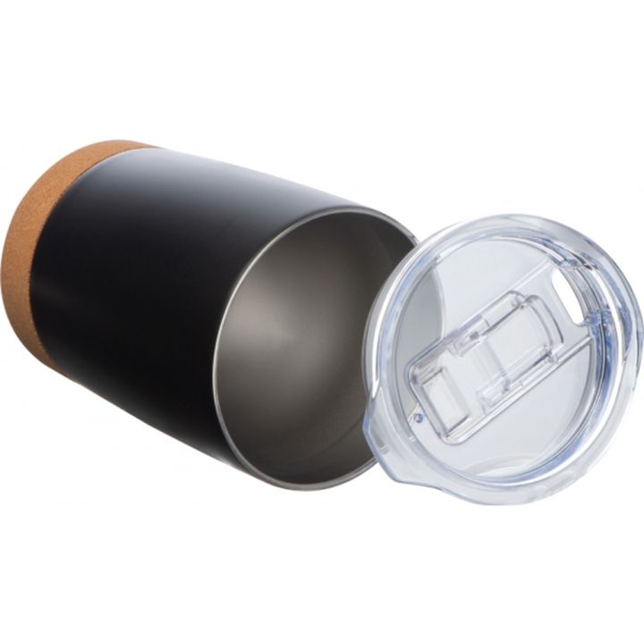 Kubek termiczny 350 ml LORE - Czarny