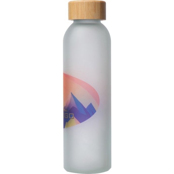 Butelka do picia 500 ml CARA - Przeźroczysty