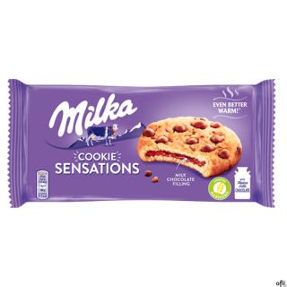 Ciastka MILKA SENSATION CHOCO INSIDE 156g (jasne)