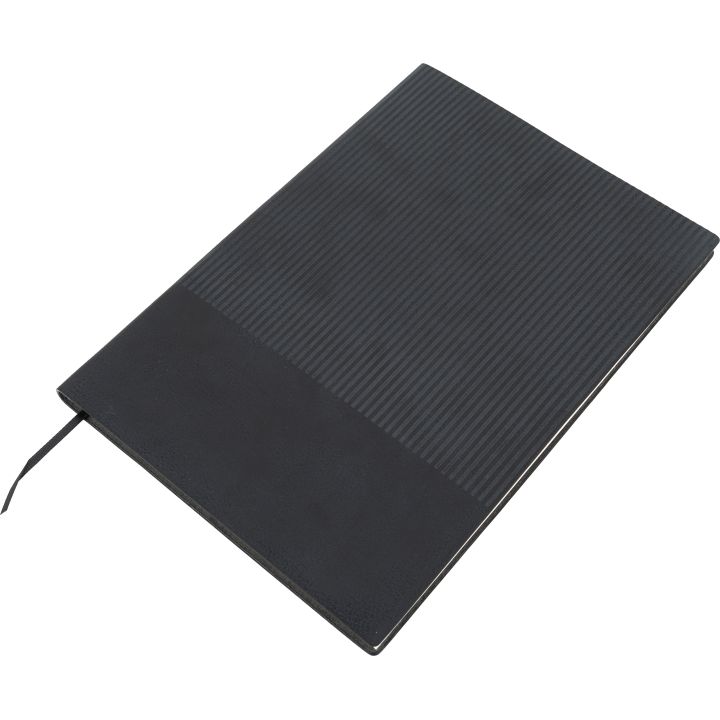 Zestaw notatnik A5 i długopis CrisMa VALENTINO - Czarny