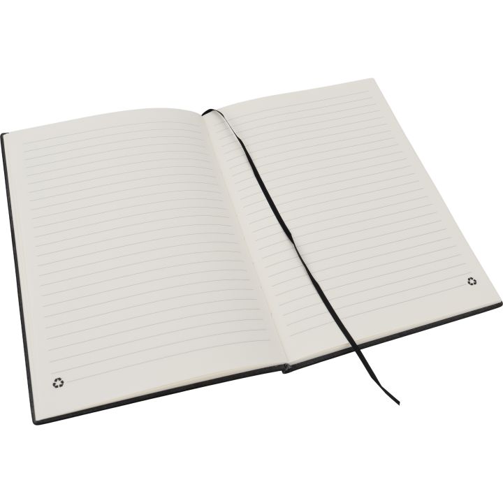 Zestaw notatnik A5 i długopis CrisMa VALENTINO - Czarny