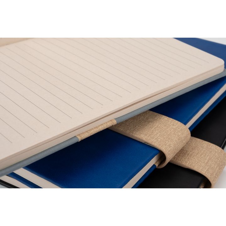 Notatnik A5 w linie DOUGLAS - Granatowy