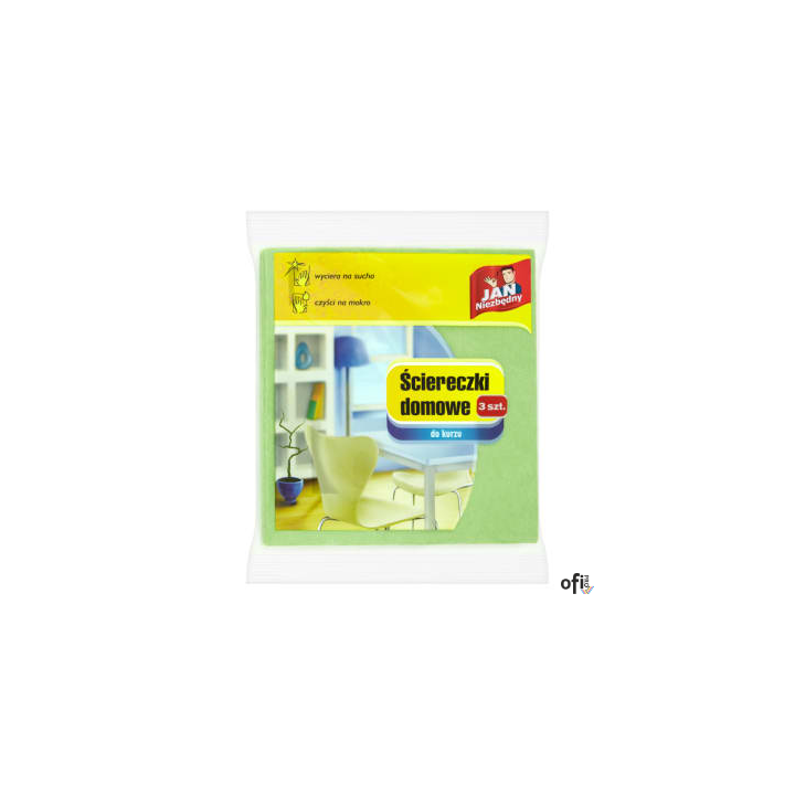 JAN NIEZBĘDNY Ściereczki domowe do kurzu 3 szt. 56610