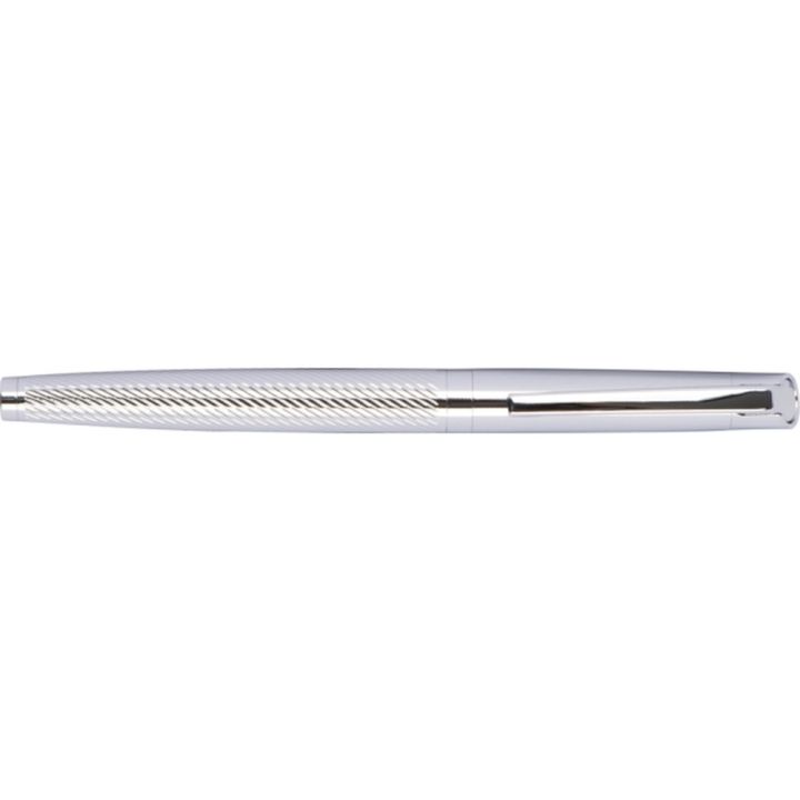 Zestaw piśmienny długopis i pióro kulkowe BERNARD - Szary