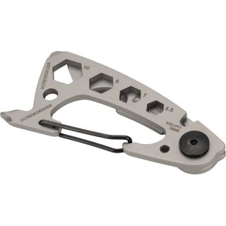 Brelok wielofunkcyjny BURUNDI Schwarzwolf - Szary