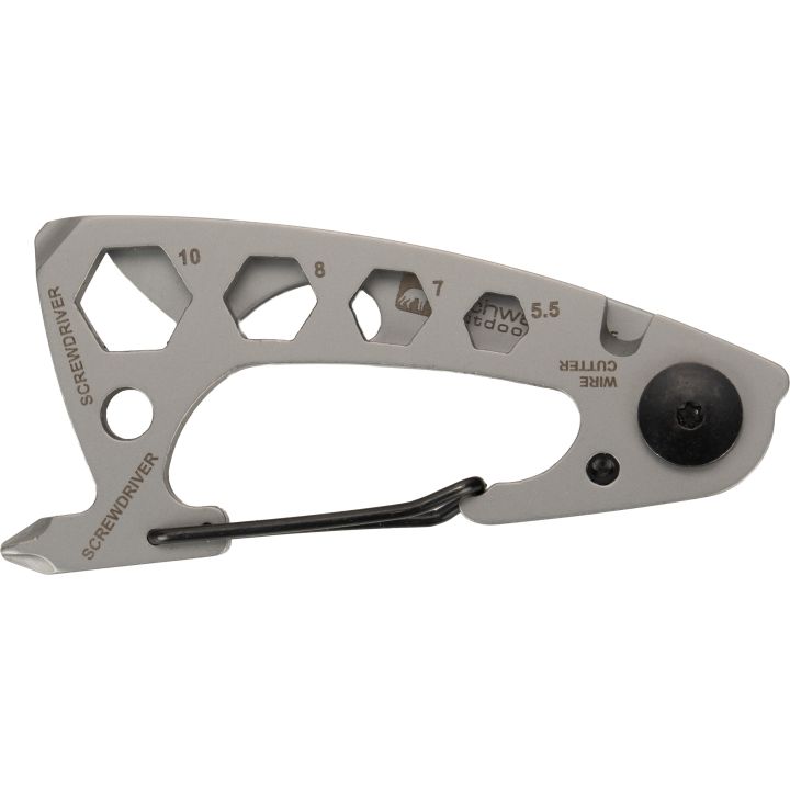 Brelok wielofunkcyjny BURUNDI Schwarzwolf - Szary