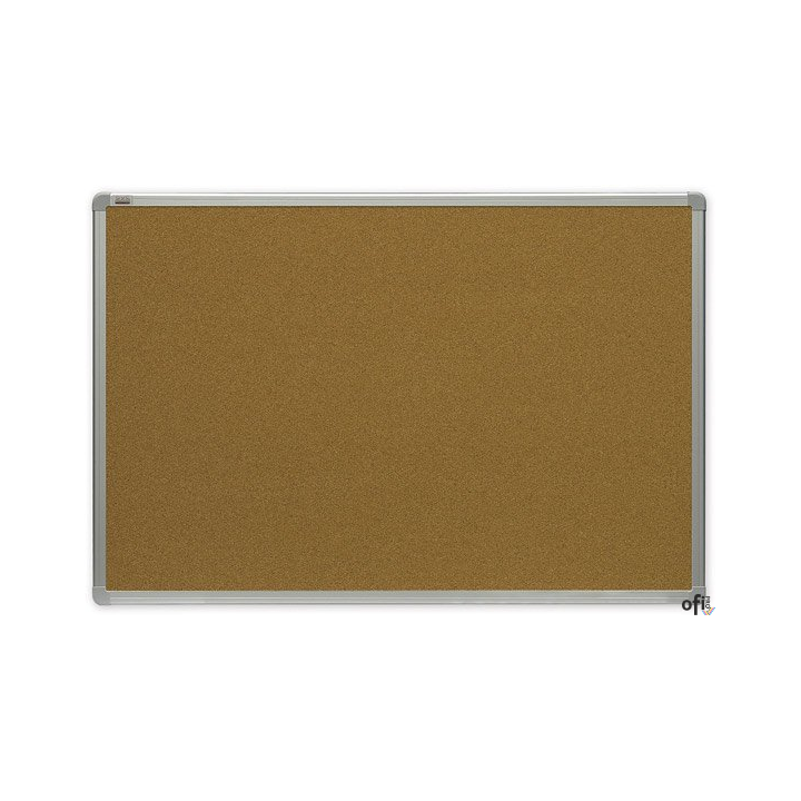 Tablica korkowa w ramie aluminiowej 90x60cm 2X3 TCA96/C ECOBOARD
