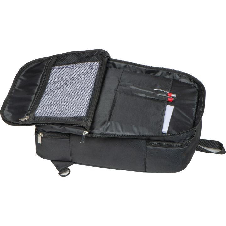 Plecak podróżny CrisMa RPET JUTTA - Czarny