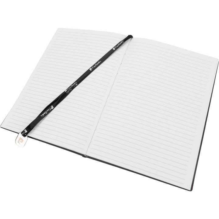 Zestaw notatnik w linie i długopis CHANTAL Pierre Cardin - Czarny