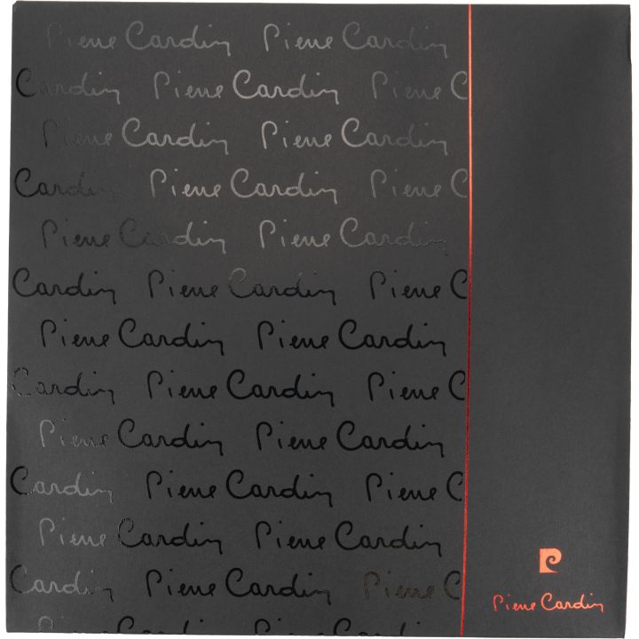 Zestaw notatnik w linie i długopis CHANTAL Pierre Cardin - Czarny