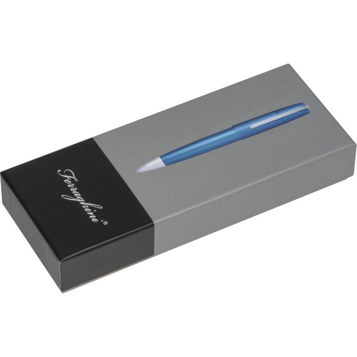 Długopis metalowy Ferraghini PATRIZIO - Niebieski