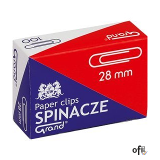 Spinacz R-28 mm GRAND 10op x 100sztuk 110-1381