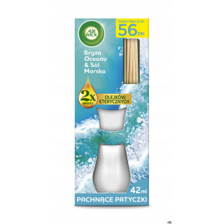 AIR WICK Odświeżacz pachnące patyczki 42ml Bryza Oceanu & Sól Morska 8987