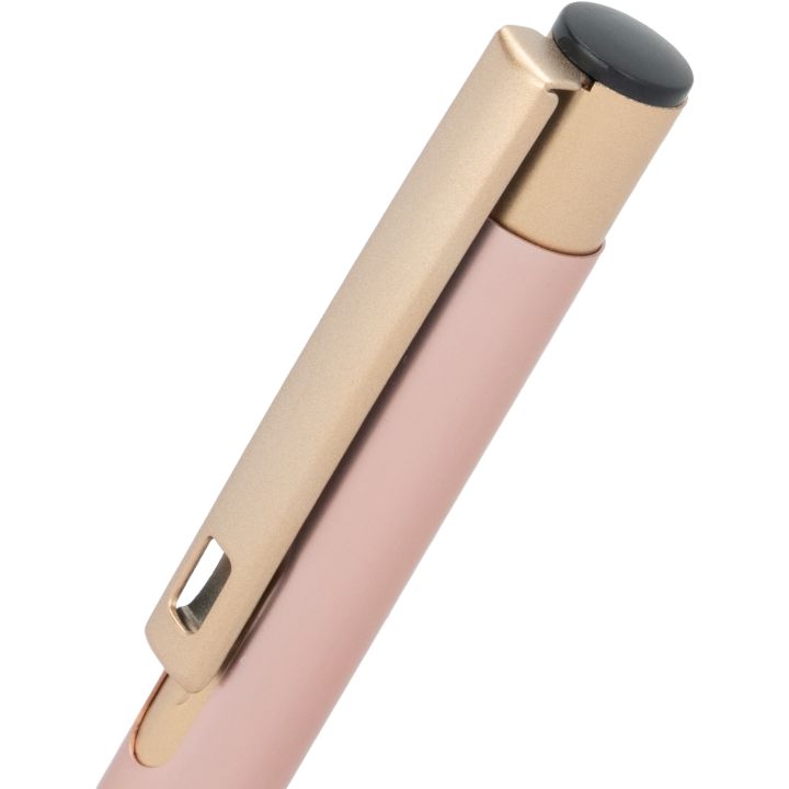 Zestaw notatnik A5 w linie i długopis CrisMa ze skóry z recyklingu MAGGIE - Miedziany