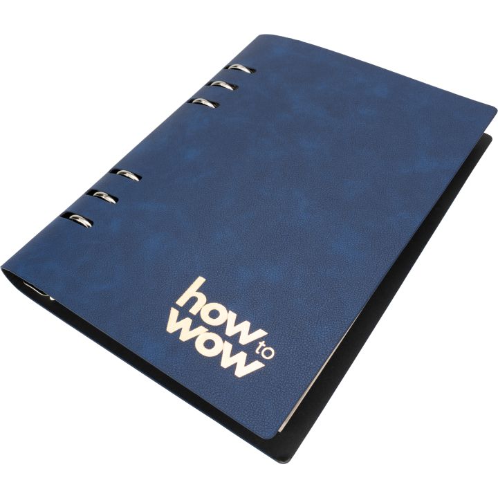 Kołonotatnik A5 w linie z trzciny cukrowej ROSARIA - Szary