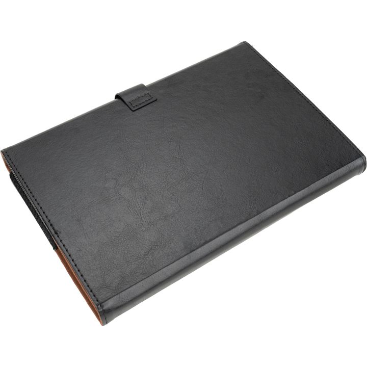 Notatnik A5 w linie CrisMa EDNA - Czarny