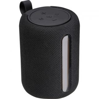 Głośnik bluetooth podświetlany LED GRETA - Czarny
