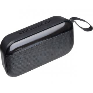 Głośnik bluetooth podświetlany LED MIRELA - Czarny