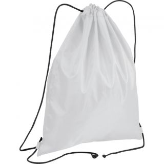 Worek z poliestru z recyklingu 210D WANDA - Biały