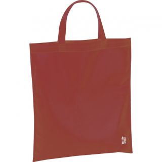 Torba non-woven z krótkimi uszami 80g/m2 PELAGIA - Bordowy