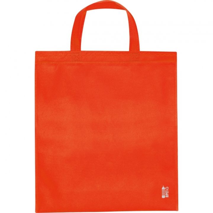 Torba non-woven z krótkimi uszami 80g/m2 PELAGIA - Czerwony