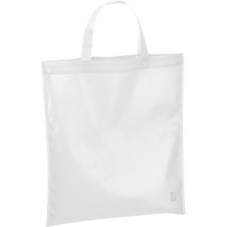 Torba non-woven z krótkimi uszami 80g/m2 PELAGIA - Biały