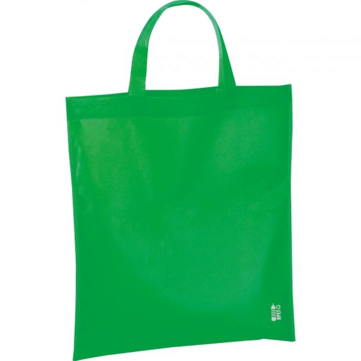 Torba non-woven z krótkimi uszami 80g/m2 PELAGIA - Zielony