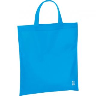 Torba non-woven z krótkimi uszami 80g/m2 PELAGIA - Jasnoniebieski