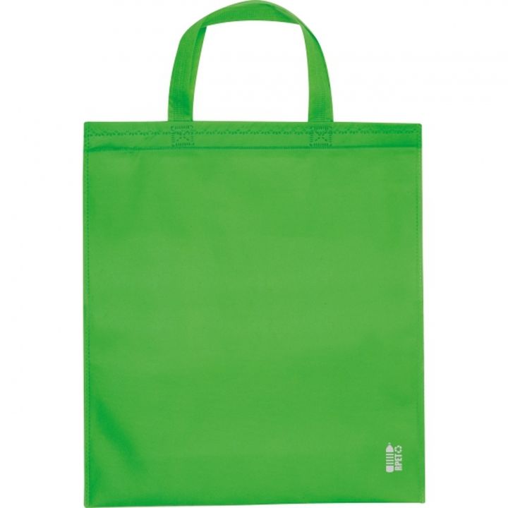 Torba non-woven z krótkimi uszami 80g/m2 PELAGIA - Jasnozielony