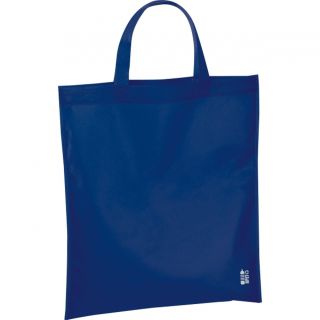 Torba non-woven z krótkimi uszami 80g/m2 PELAGIA - Granatowy
