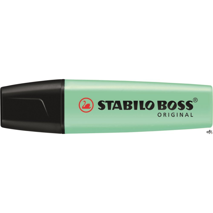 Zakreślacz STABILO BOSS pastelowy zielony 70/116