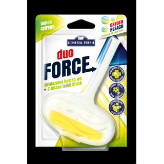 Kostka do WC DUO FORCE zawieszka 40g cytryna GENERAL FRESH  40203