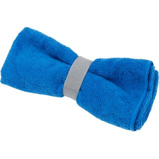 Mały ręcznik z mikrofibry 160 g/m² HUGH - Niebieski