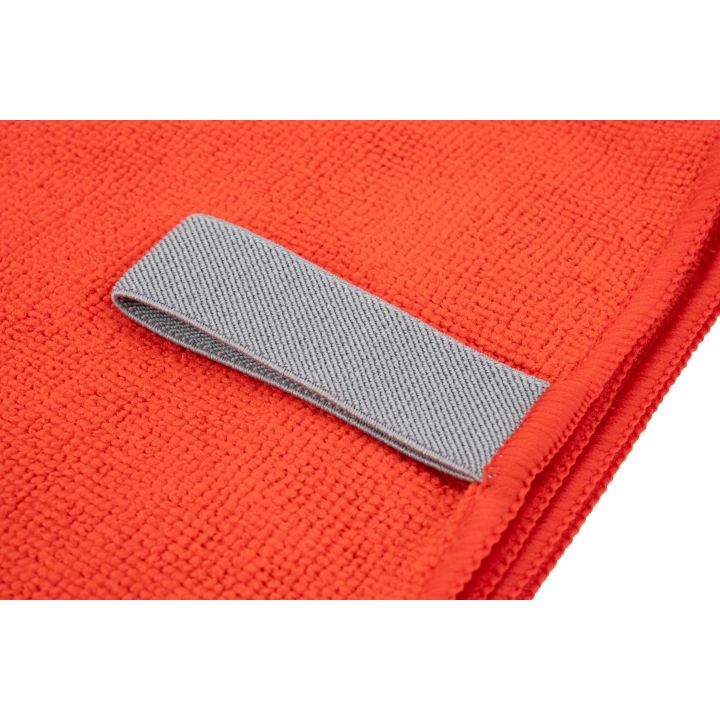 Mały ręcznik z mikrofibry 160 g/m² HUGH - Czerwony