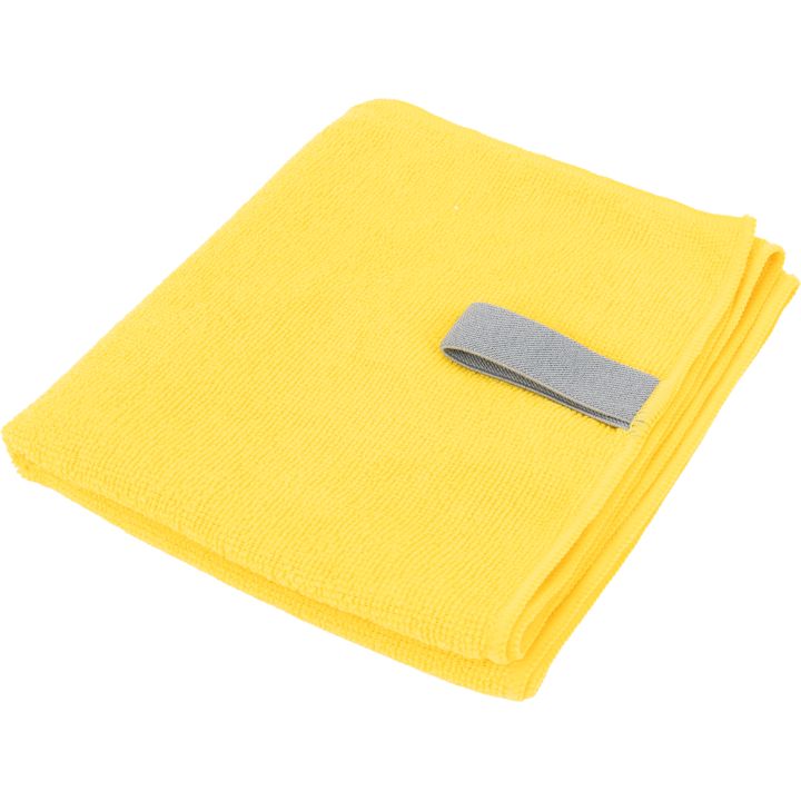 Mały ręcznik z mikrofibry 160 g/m² HUGH - żółty