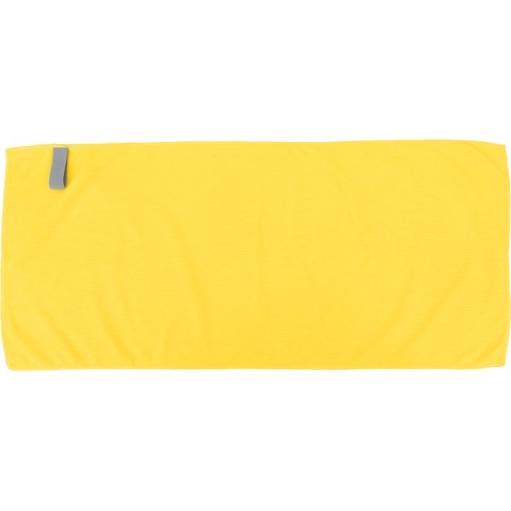 Mały ręcznik z mikrofibry 160 g/m² HUGH - żółty