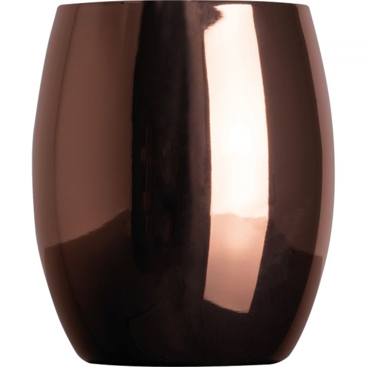 Kubek stalowy z podwójnymi ściankami 400 ml CrisMa WALDEMAR - Miedziany