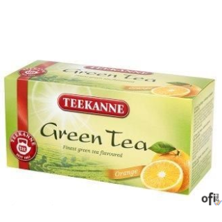 Herbata TEEKANNE GREEN TEA ORANGE 20t zielona