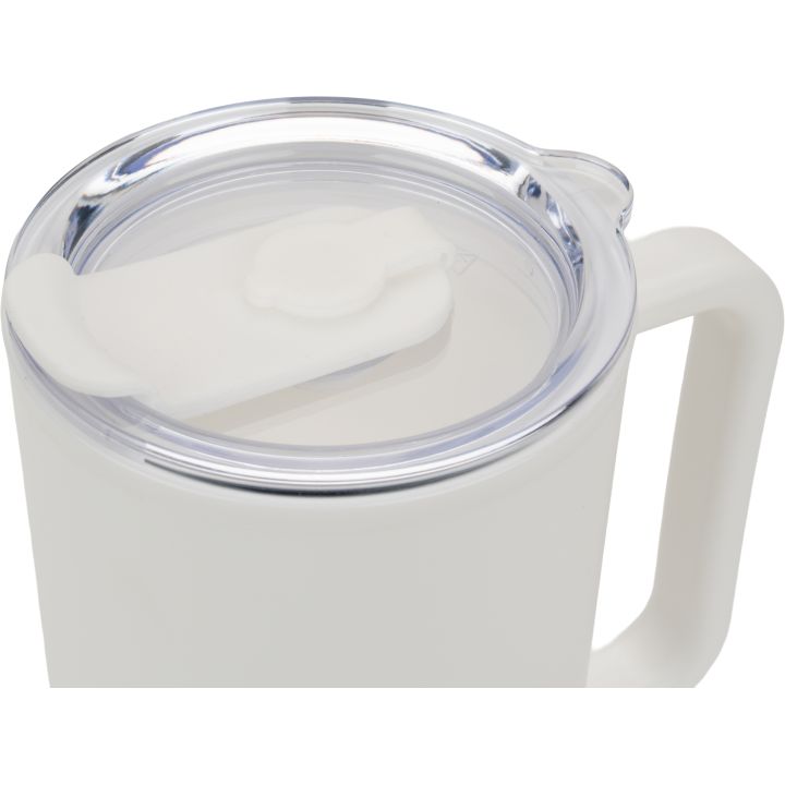 Kubek ze słomką XXL 1200 ml TEODORA - Biały