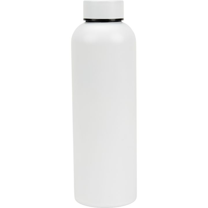 Butelka 700 ml CrisMa ze stali z recyklingu VERENA - Biały