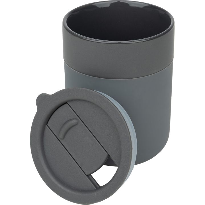 Kubek ceramiczny 340 ml ALBERT - Ciemnoszary