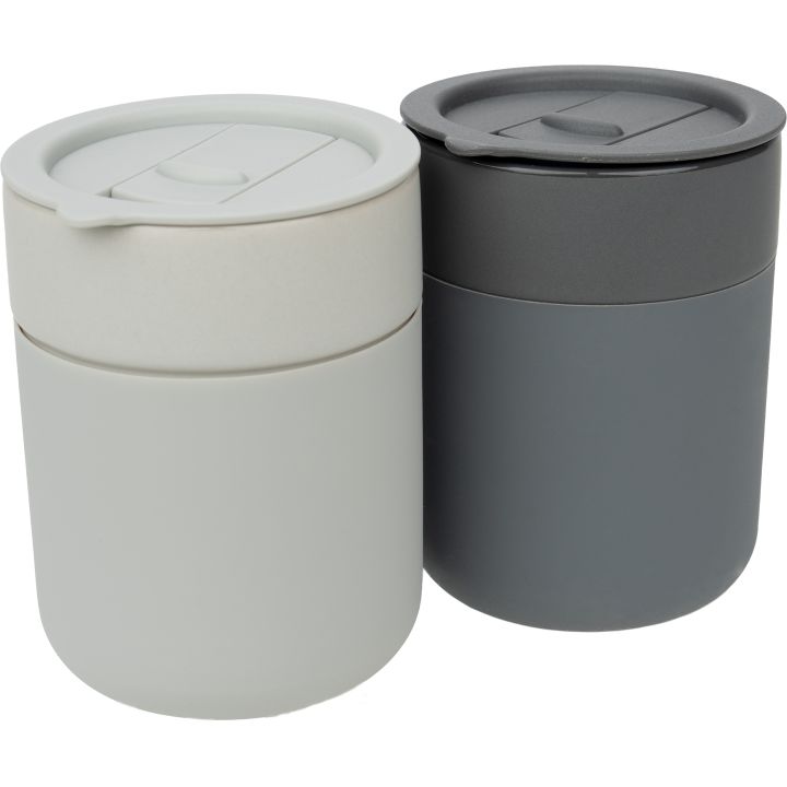 Kubek ceramiczny 340 ml ALBERT - Ciemnoszary