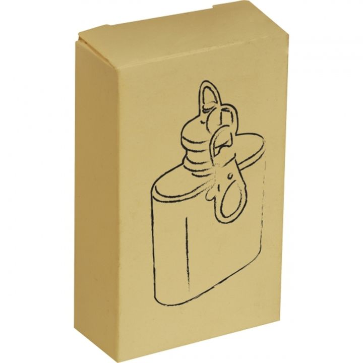 Mini piersiówka brelok 30 ml SARAH - Szary