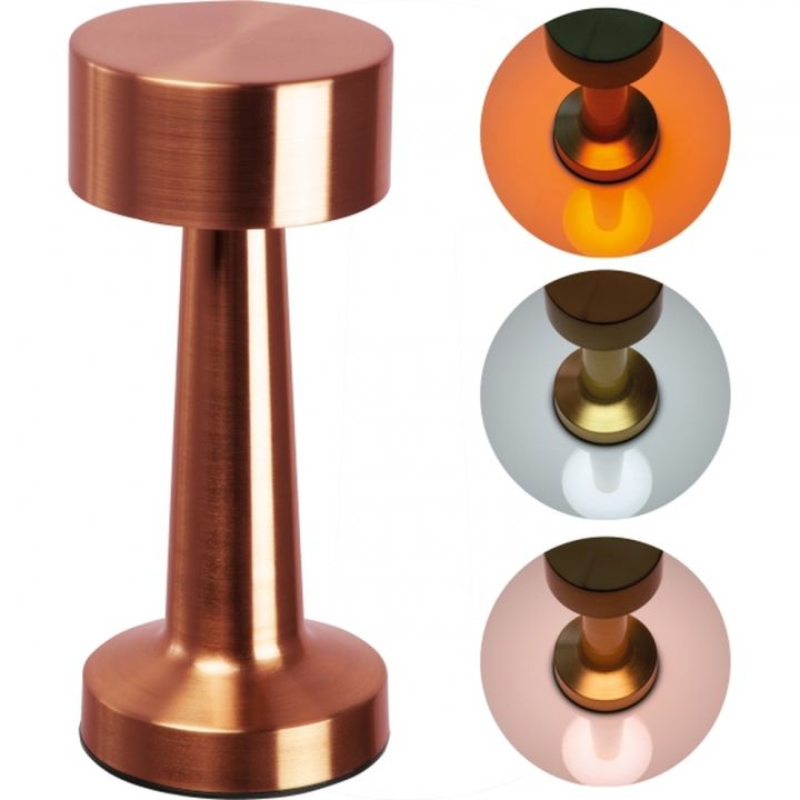 Lampka stołowa ILSE - Miedziany