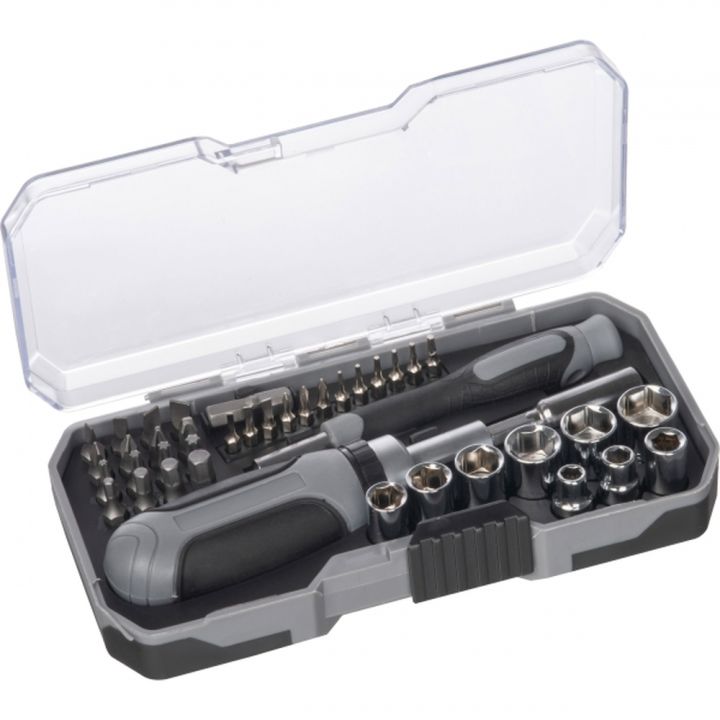 Zestaw 41 narzędzi JOSEPHINE - Szary